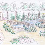 Estanque en Galeno,7 primer diseño